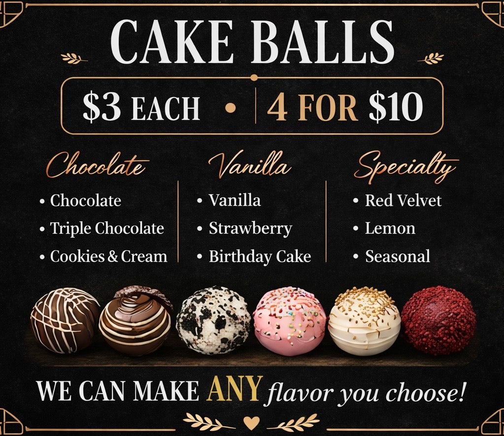 This Week’s Cake Ball Boxes (May 16 - Market Pickup)